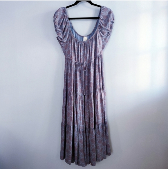 Jen's Pirate Booty Off/On Shoulder Midi Dress - Picture 15 of 16